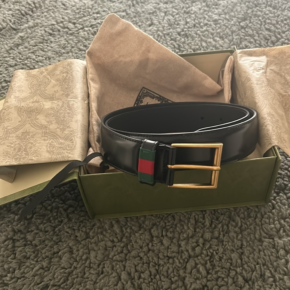 New Gucci belt for men waist size 34 beautiful - Picture 3 of 9
